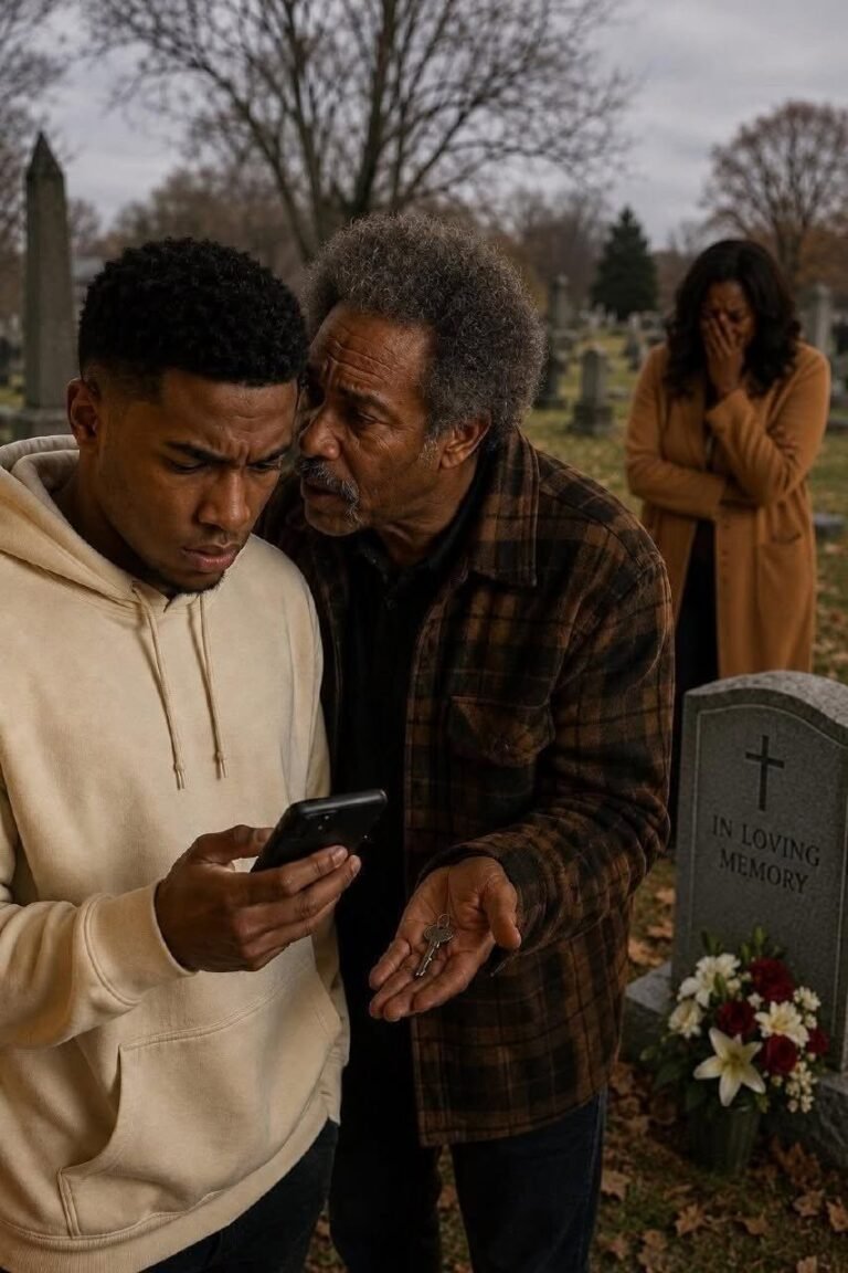 At My Father’s Graveside A Gravedigger Revealed The Coffin Was Empty And Handed Me A Key To The Truth