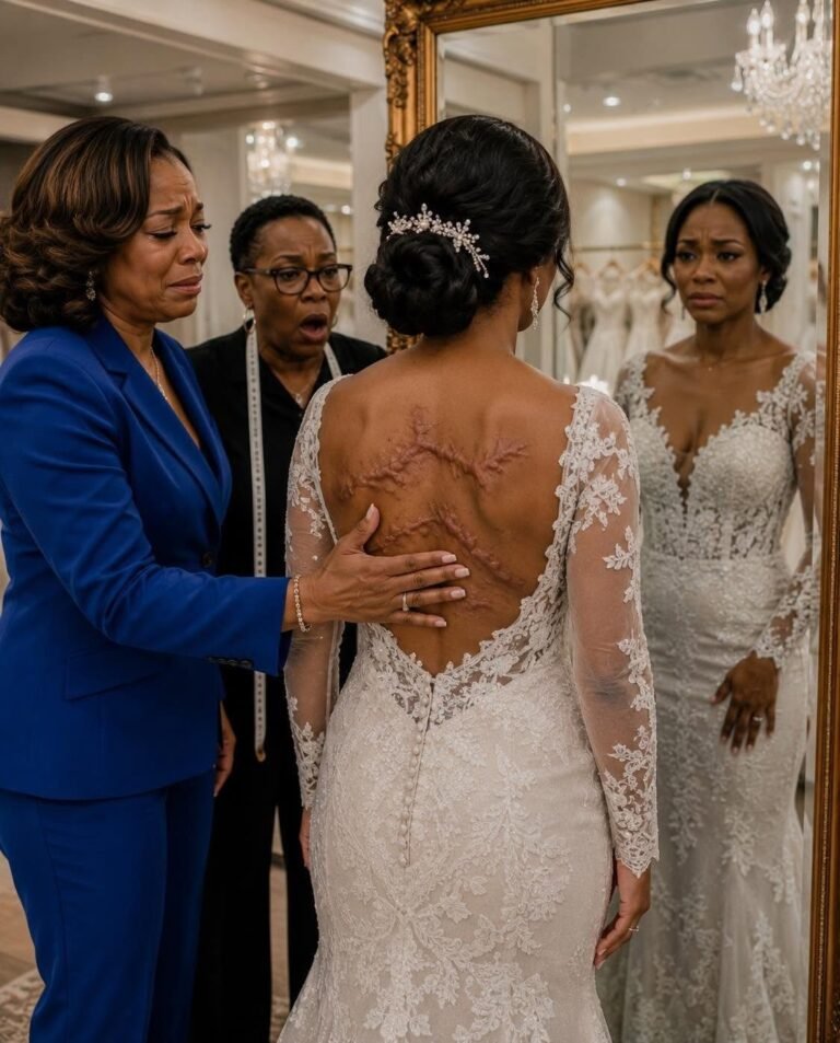 Unzipping my sister’s gown at the bridal boutique, I gasped. Her spine was covered in fresh l.a.sh marks. “If I cancel, his billionaire father will bankrupt our parents!” she sobbed