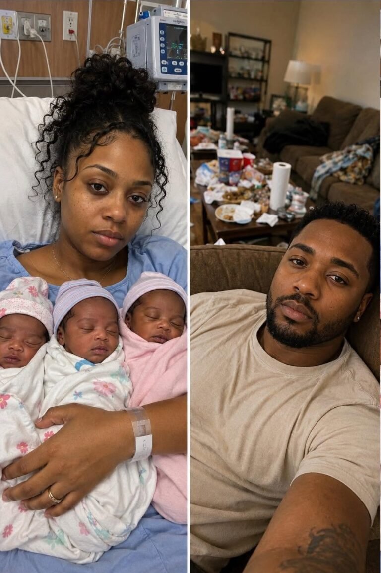I Came Home With Newborn Triplets… and My Husband Was Angry About the Mess