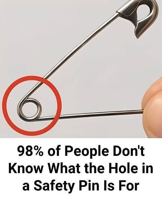 The Hidden Purpose of the Tiny Hole in a Safety Pin—and Why It’s a Brilliant Design Feature