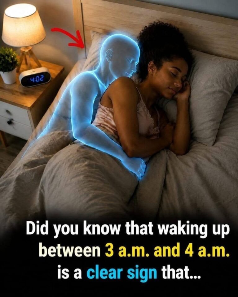 Did you know that waking up at 3 or 4 in the morning is A clear sign of..