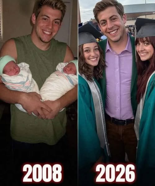 My Wife Left Our Twins Right After Birth – 18 Years Later, She Showed up at Their Graduation with a ‘Special Gift’, But What My Daughters Did Next Froze the Room