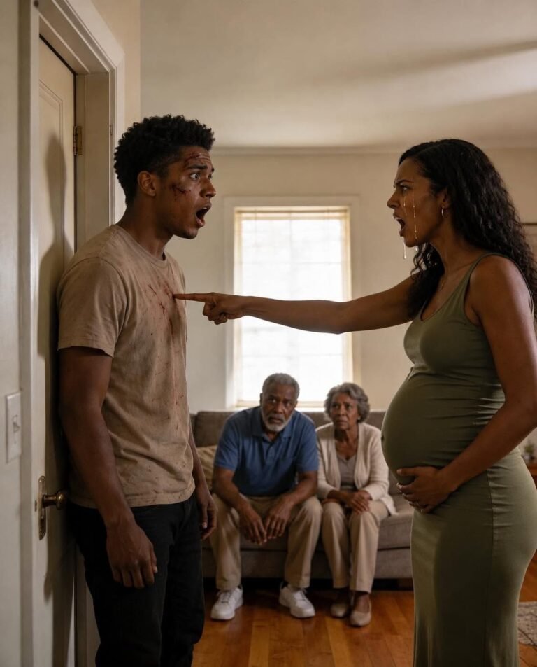 When I was 17, my adopted sister told everyone I got her pregnant. My parents threw me out, my girlfriend walked away, and my entire world fell apart in a single night. Ten years later, the truth finally surfaced, and my whole family showed up at my door in tears. I didn’t open it. 0