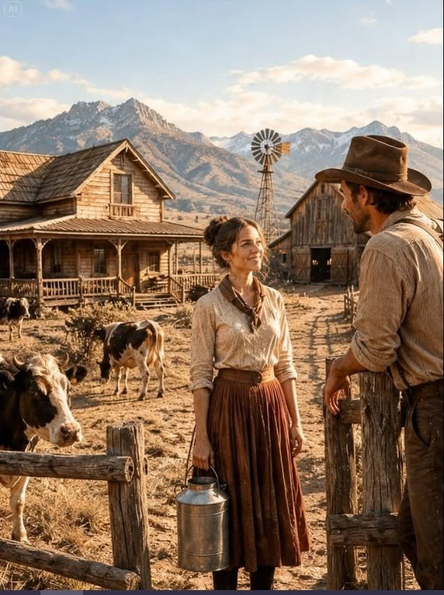 He Hired a Bride to Milk the Cows — She Turned His Ruined Homestead Into the Jewel of the Frontier