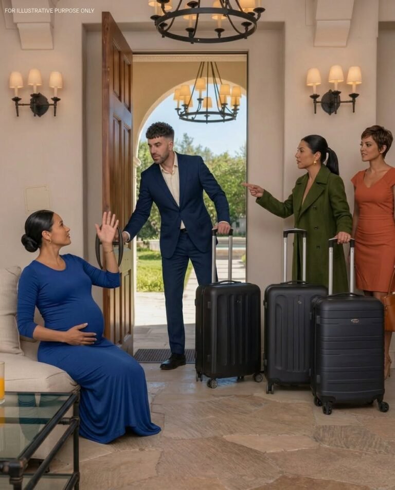 Although I was suffering from labor pains, my mother-in-law and my husband’s entire family closed the door and went on a trip… when they returned the next day and didn’t find me, they were distraught to see a sign that said: “house sold”.