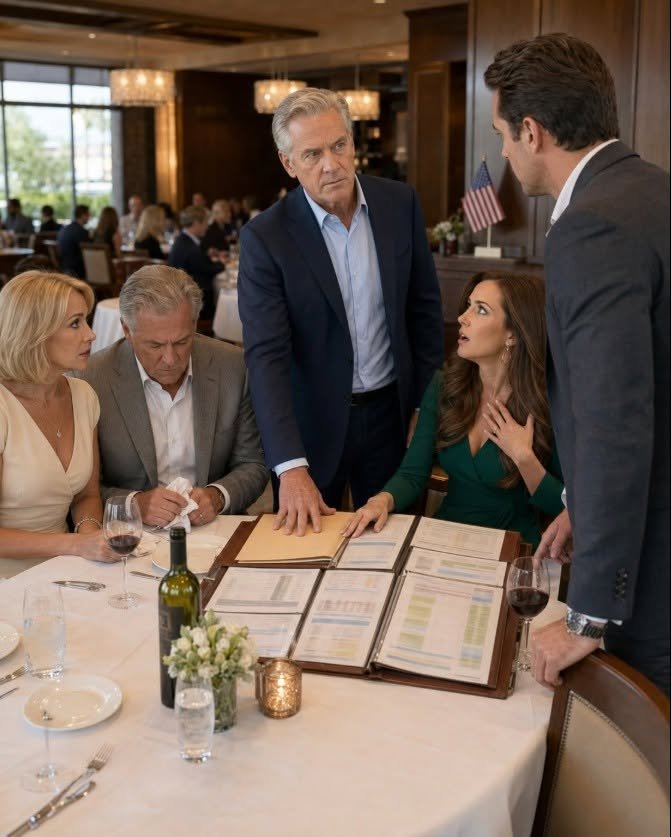 During a family dinner, my son-in-law compared me