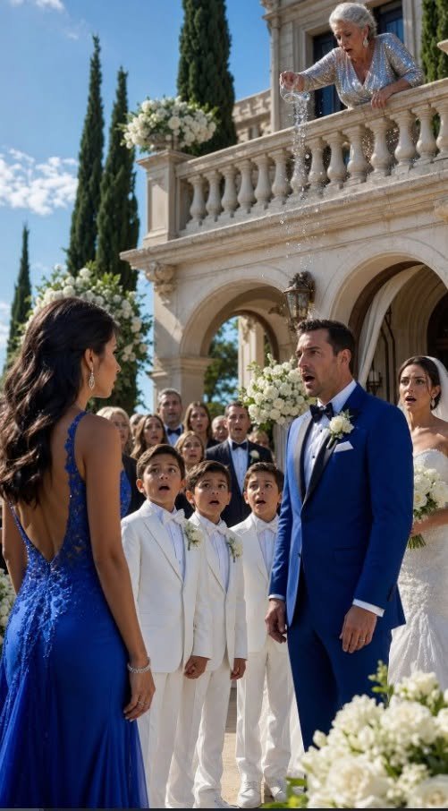 I Took My 4-Year-Old Triplets to My Millionaire Ex-Husband’s Wedding — His Family’s Reaction Was Horrifying