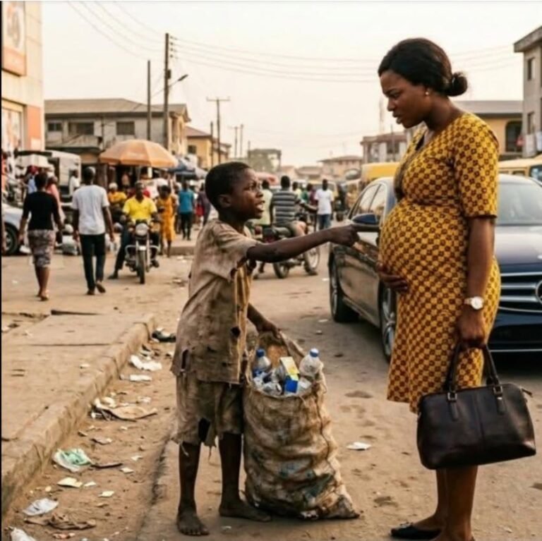 There is this mad young boy who usually passes through my street, and whenever he sees me, he points at my pregnancy and the only thing he says is: “You are carrying a snake. Abort this pregnancy! Do not bring it into this world!!”