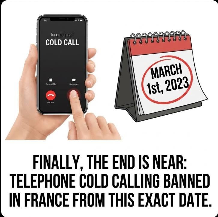 Telemarketing: the ban in France now has an official date