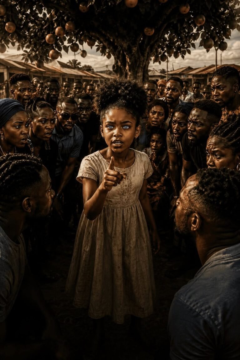 I Thought the Strange Little Girl Was Exposing Everyone Else’s Secrets Until She Pointed at Me, Smiled, and Said My Name