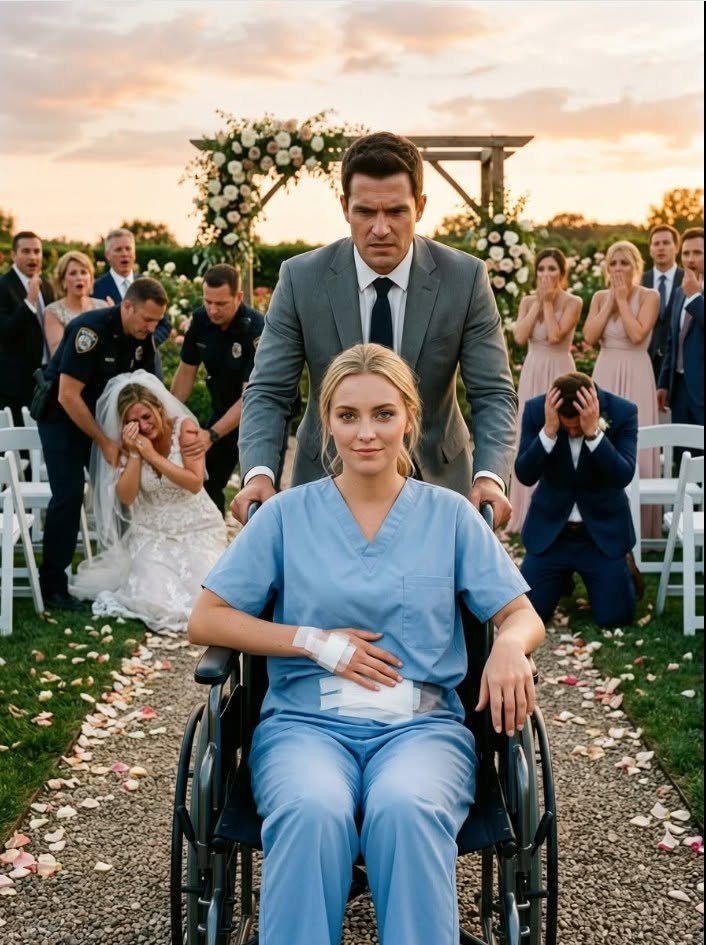 I worked myself into a collapse, woke up in the ICU, and learned that while my family was spending my money in the Bahamas to plan my sister’s wedding, an unknown man had been standing watch outside my hospital room every night. The moment the nurse handed my mother the visitor log and she saw his name, all the color vanished from her face.