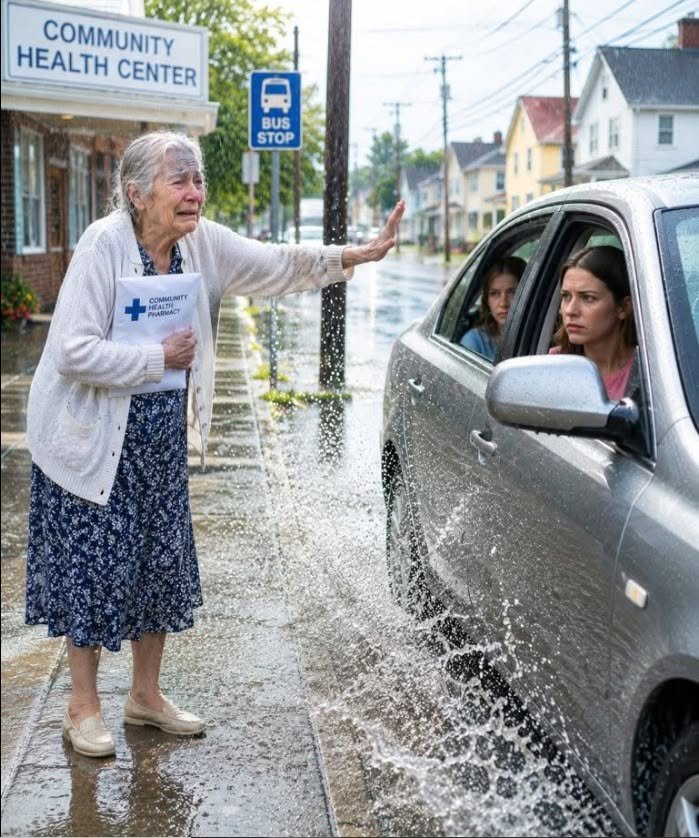My Daughter Saw Me Soaked in the Rain and Said, “Take the Bus,” Never Imagining the Car She Was Showing Off to Her Friend Wasn’t Really Hers