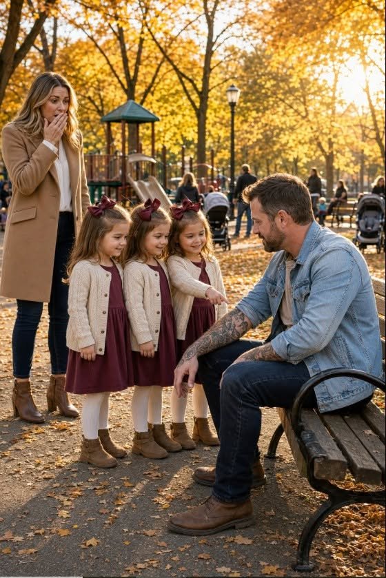 Full Story: Three triplets walked up to a single father and innocently said, “Hello, sir… OUR MOM HAS A MESSAGE FOR YOU.”