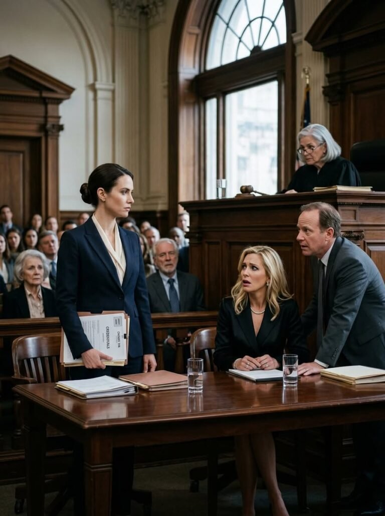 My sister smirked in the courthouse hallway and said, ‘You don’t even understand the law. I’ll ruin you.’ Her attorney stood beside her looking certain the case was already over. I didn’t argue. I just turned, faced the bench, and placed my credentials in the judge’s hands. ‘Your Honor, I sit on the State Bar’s disciplinary board.’ That was the moment her lawyer’s confidence broke, and he immediately asked the court for a recess.