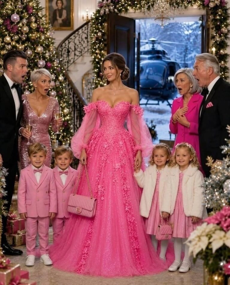 He Invited His “Childless” Ex-Wife to Christmas to M0ck Her—Then She Walked In with the Quadruplets He Abandoned. 0