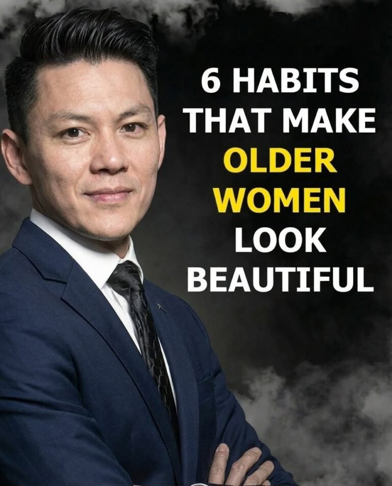 6 Habits That Make Older Women Look Beautiful