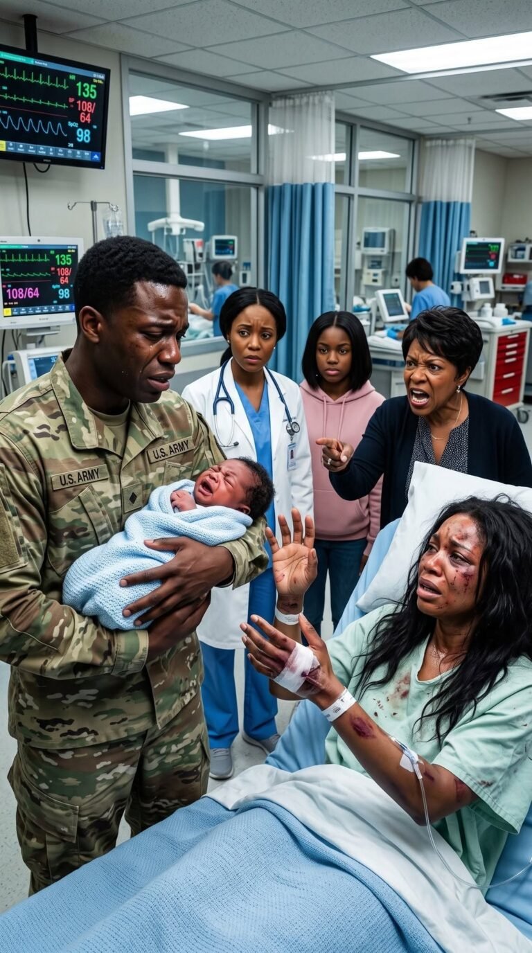 Returning home from an eight-month deployment, I found my newborn son burning with a lethal fever and my wife collapsed on the nursery floor with bruises. “She needed discipline,” my mother sneered…