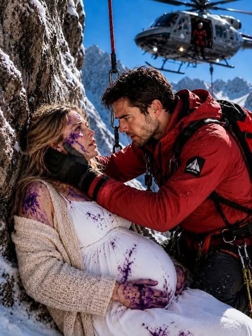 He shoved his nine-month-pregnant wife off an icy cliff just to pocket a $50 million life insurance policy. Today, at the funeral they think is mine, he’s standing with his secret lover, smirking like a winner. They think I’m dead… but they have no clue I’m still clinging to life, fighting my way back for revenge.