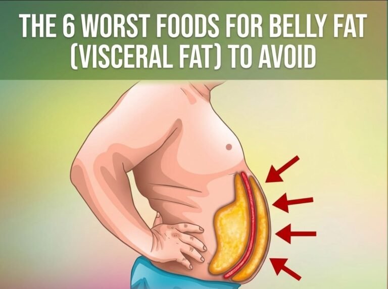 The 6 Worst Foods for Visceral Fat (And Why Doctors Are Begging You to Quit Them)