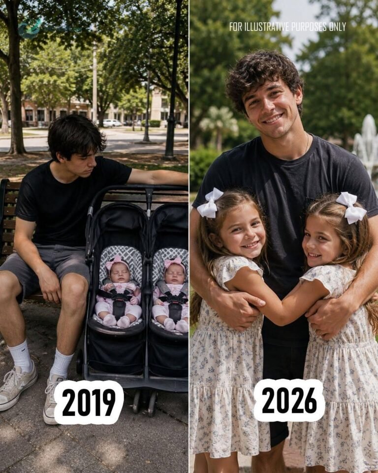I became a father at 18 after my mom abandoned my twin sisters—but seven years later, she returns with a demand that changes everything