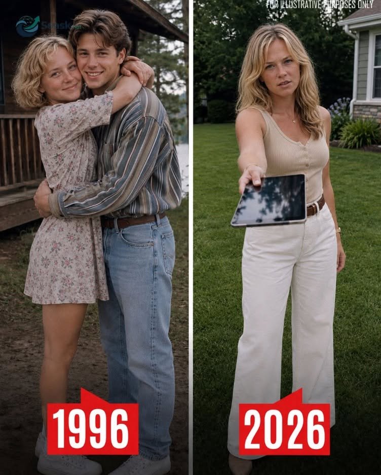 The last time I saw my first love was on my 17th birthday—thirty years later, a woman who looked exactly like her stepped into my yard