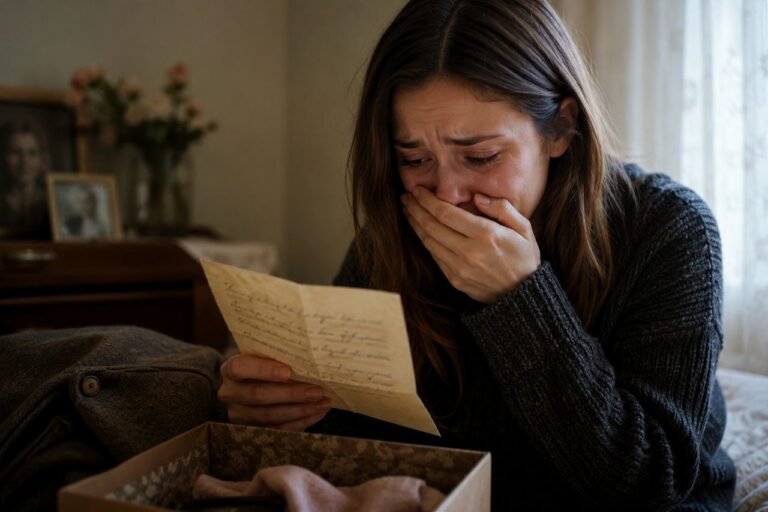 💔 🥺She Found a Letter Hidden Inside Her Late Mother’s Coat… What It Said Changed Her Life Forever 😢
