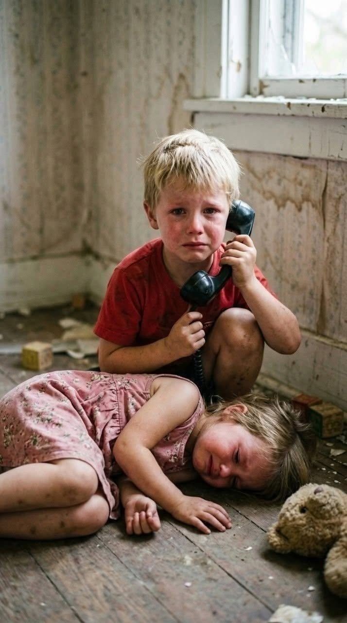 A small voice broke the silence: “Dad… my little sister won’t wake up. We’re so hungry.” Without a second thought, he grabbed them and rushed to the hospital. But what he learned there about their mother would change everything… 11