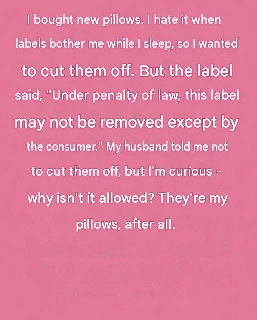 The Truth Behind Pillow Tags: Why You Can Remove Them