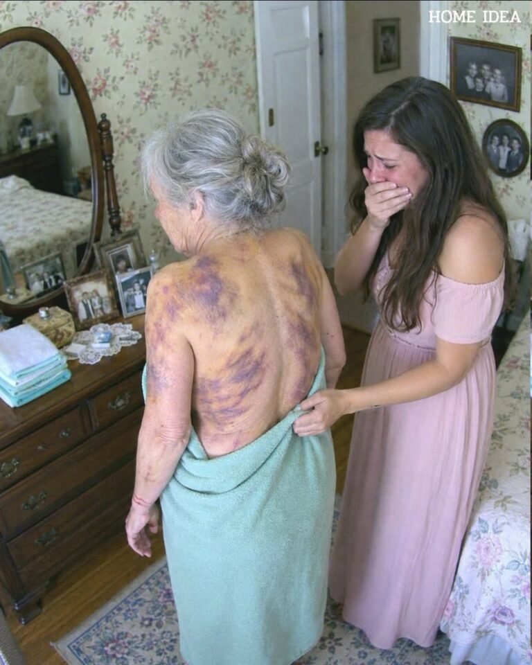 I came home to visit my elderly mother, but when I offered to help bathe her, she shrank back in terror