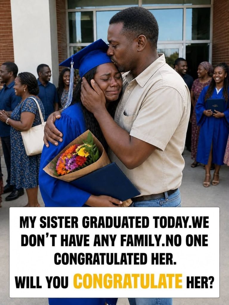 Today marks an unforgettable success in her journey.
