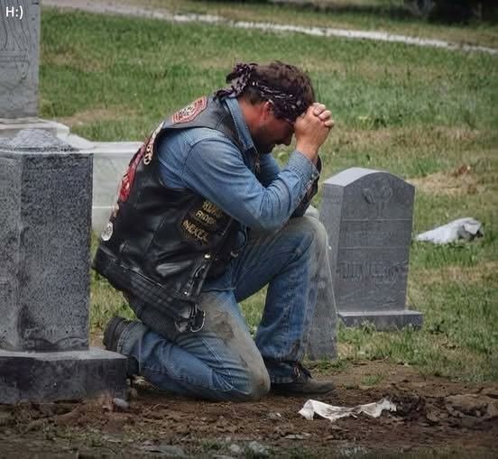 The Silent Guardian at Sarah’s Grave: A Husband’s Discovery of Hidden Grace