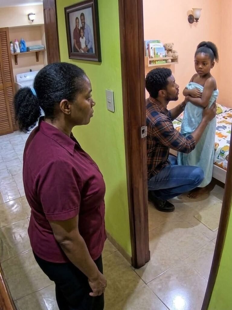 My daughter always remained silent whenever her stepfather bathed her… until one day I arrived home earlier than usual P2