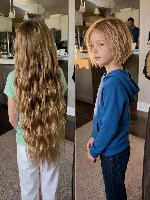 My Daughter Came Home with Her Waist-Length Hair Gone—Then She Whispered Four Words That Changed Everything