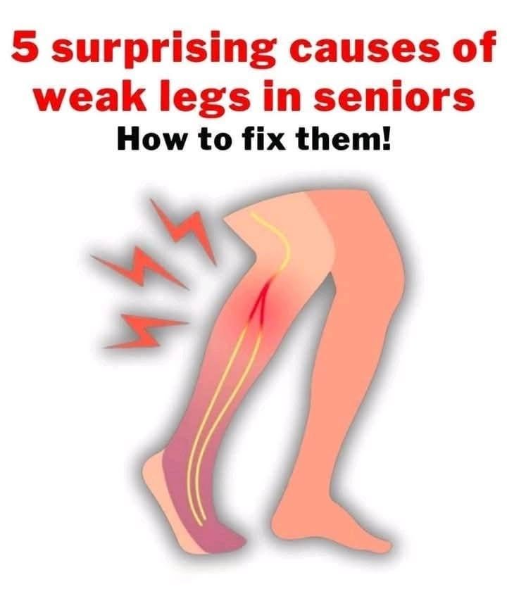 5 Surprising Causes of Weak Legs in Seniors—and How to Fix Them