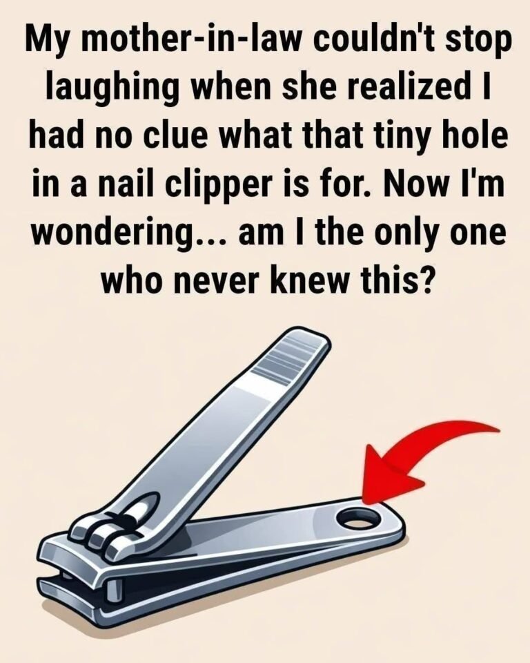 The “small round hole” on the nail clipper has special and powerful uses!!
