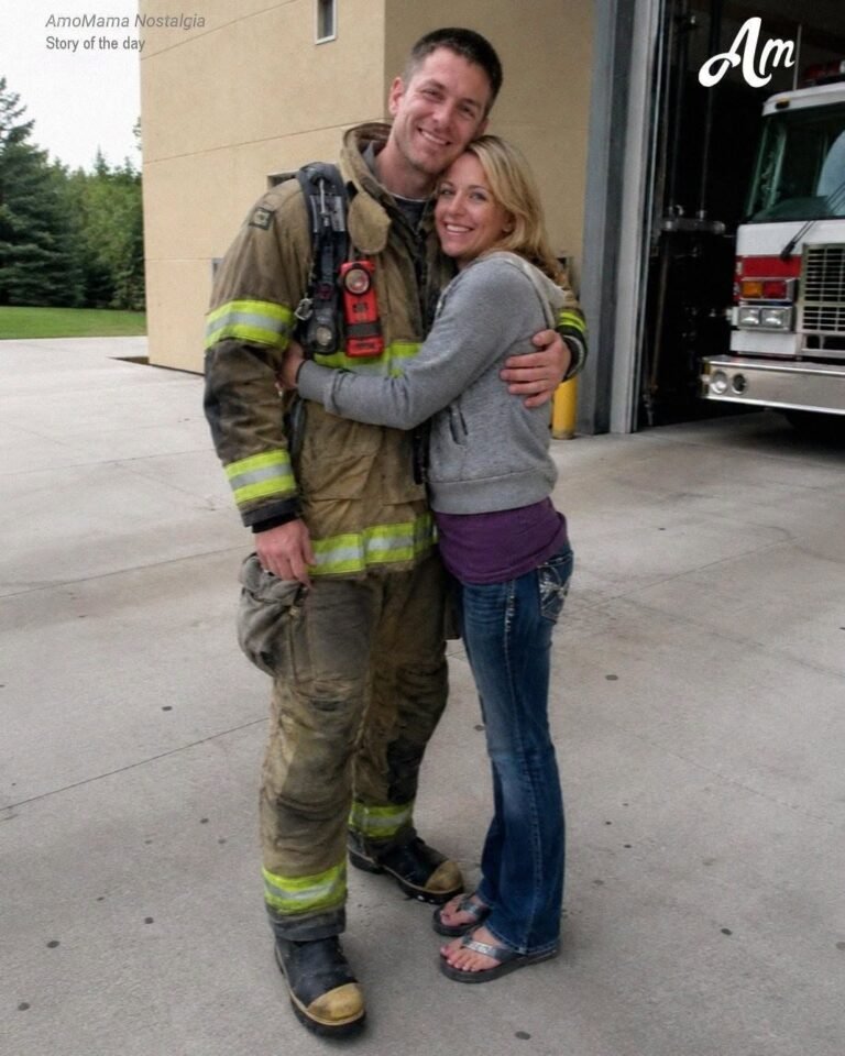 I Surprised My Firefighter Husband at His Station for His Birthday – What His Captain Told Me Made My Stomach Drop