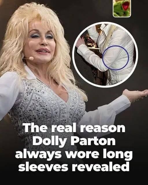 Why Dolly Parton Almost Always Wore Long Sleeves—The Story Behind Her Style
