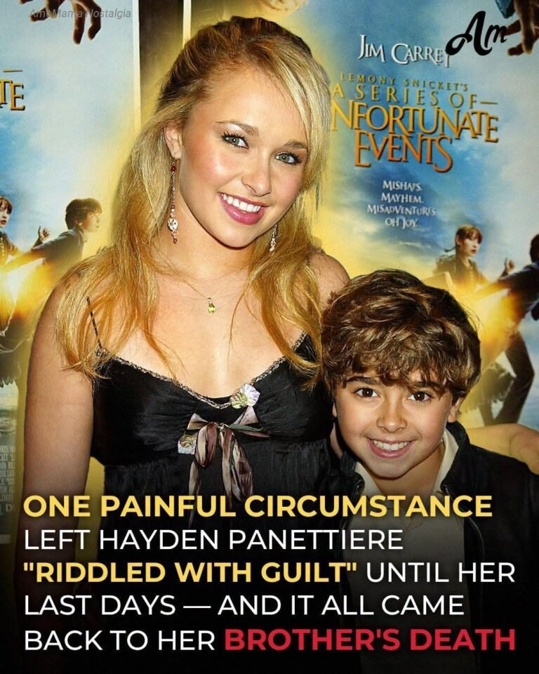 Hayden Panettiere spent the final years of her life carrying the weight of a loss she never quite learned to put down. Now, following her own sudden death at 36, the actress’ deeply personal account of losing her younger brother has taken on an even more heartbreaking meaning.