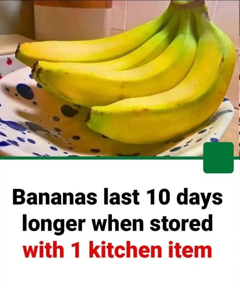 Bananas Last 10 Days Longer When Stored with One Kitchen Item Instead of in a Fruit Bowl