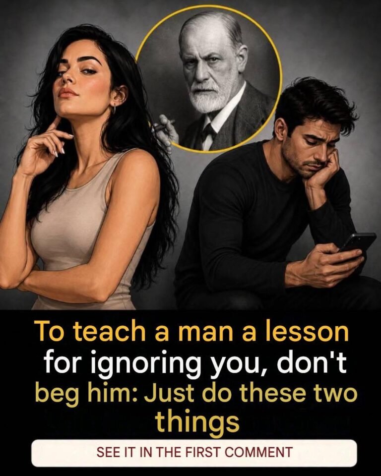 To teach a man who has started ignoring you a lesson, don’t beg him: do these two things.