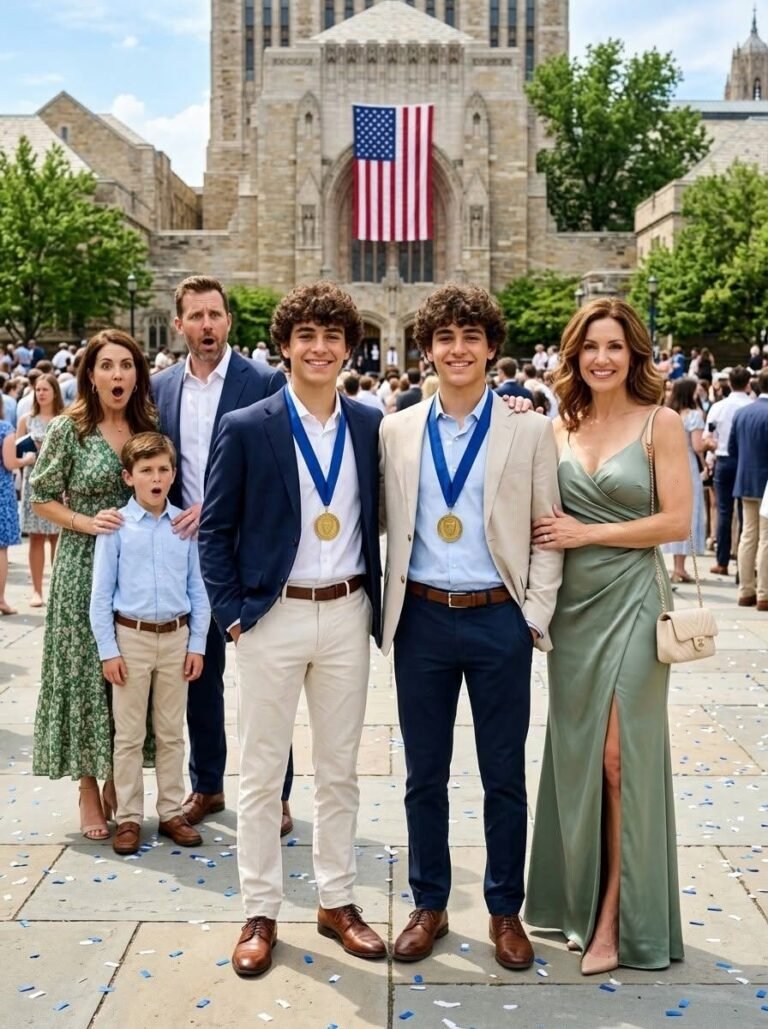 My ex-husband spent thirteen years pretending our twin sons were not part of his life. Then he saw us at the National Junior Scholars Invitational, where his privileged son’s academy was expected to win. He looked at my boys like they didn’t belong there. But when the final round began, the children he ignored walked onto that stage and made him face every year he had thrown away.