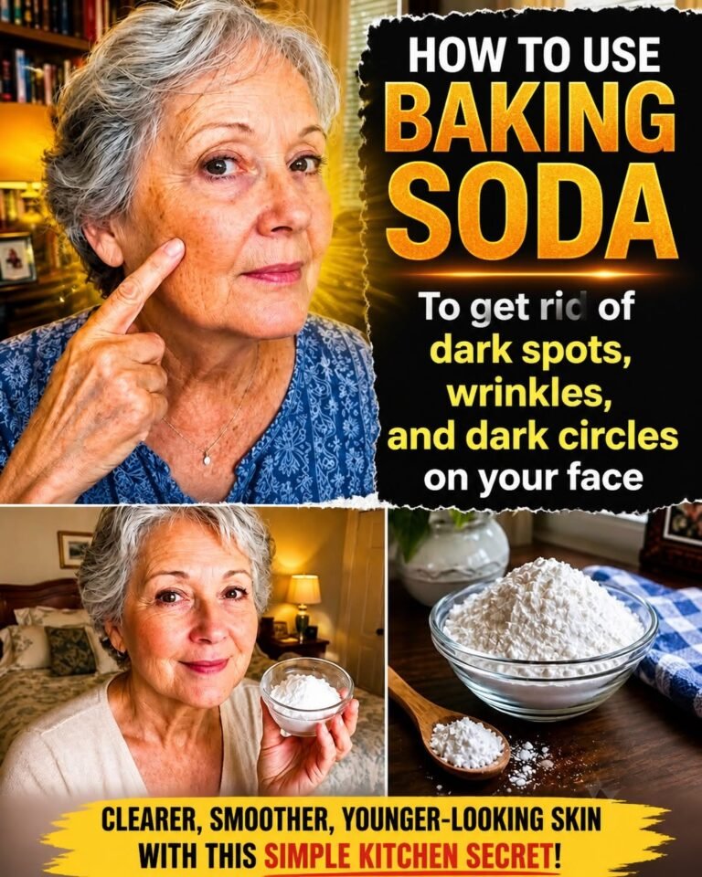 Baking soda to remove very dark stains..