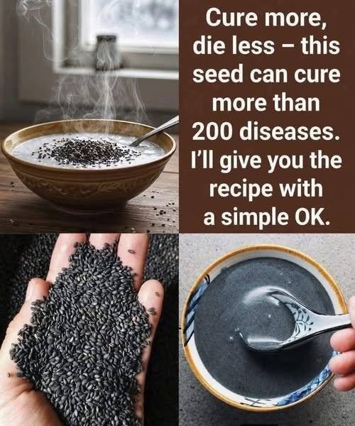 It cures everything except death—this seed cures over 200 diseases. I’ll give you the recipe for a simple OK. 💬👇