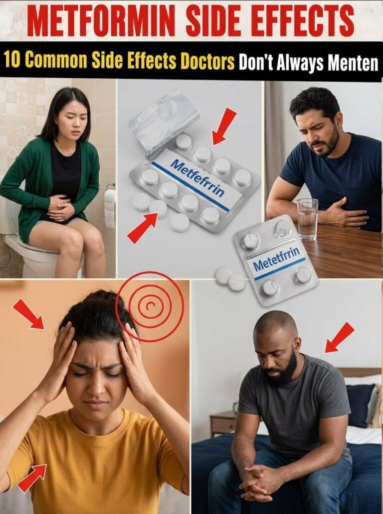 METFORMIN SIDE EFFECTS :10 Common Side Effects Doctors Don’t Always Menten