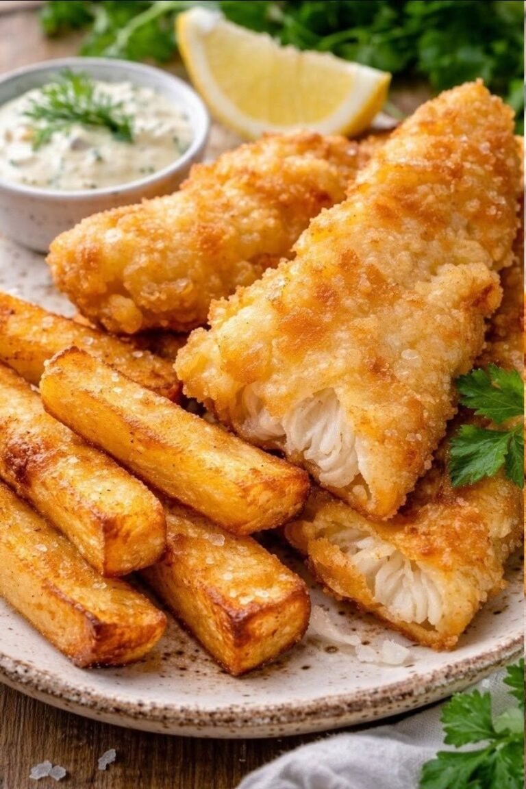 Fish and Chips al Estilo Inglés