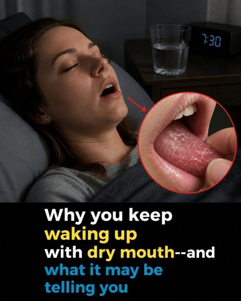Waking up with dry mouth? Here’s what your body might be telling you