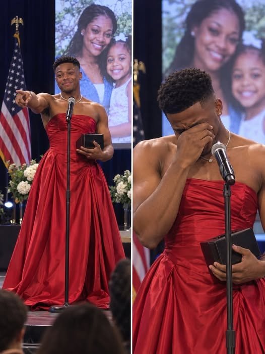 My Son Walked Across Graduation in a Red Dress—Then He Revealed Why He Did It for Me