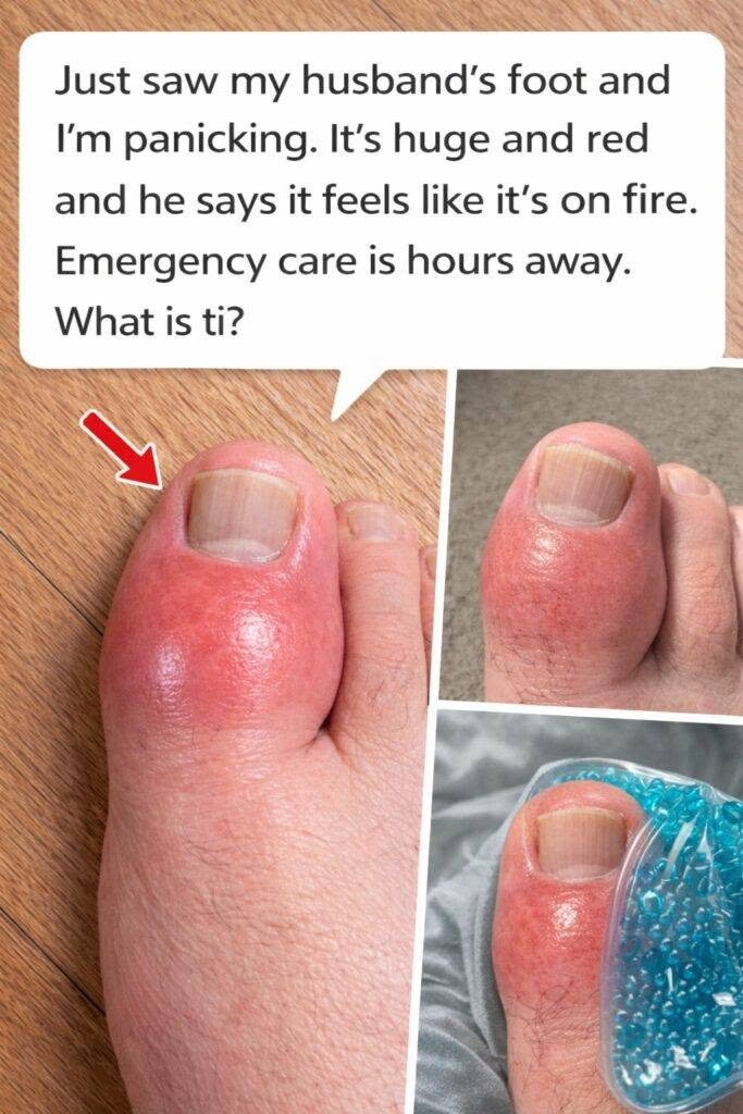 What Does It Mean If Your Foot Suddenly Becomes Red, Swollen, and Feels Like It’s Burning?