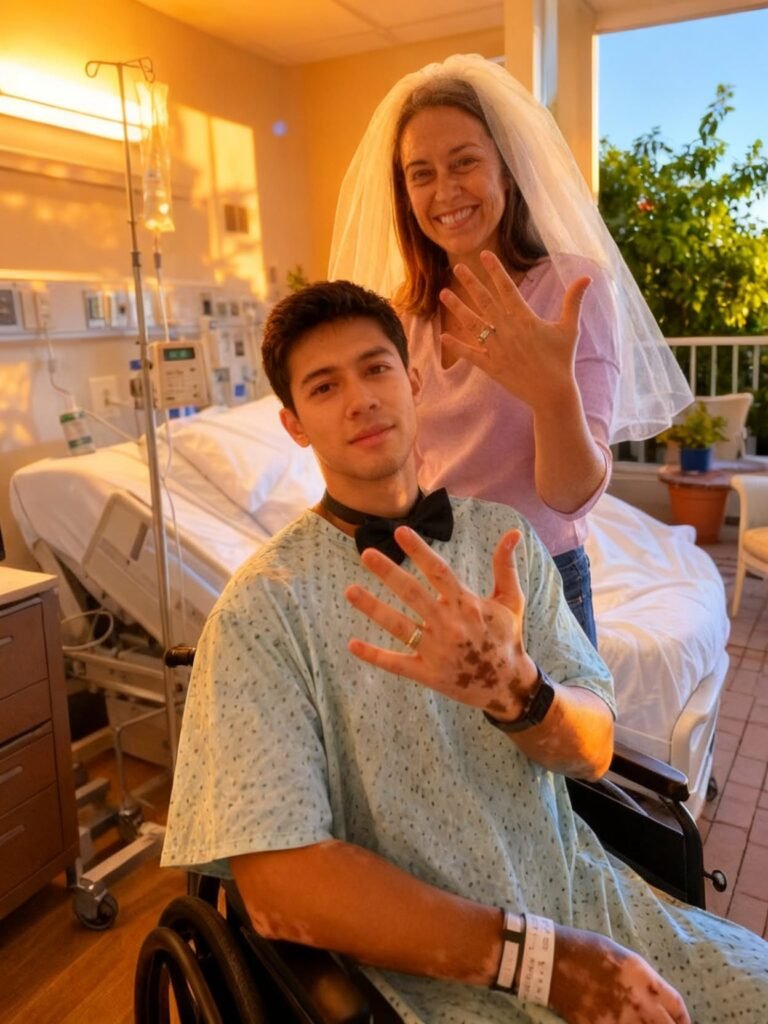Green folder under a hospital mattress ends a lifelong marriage plan