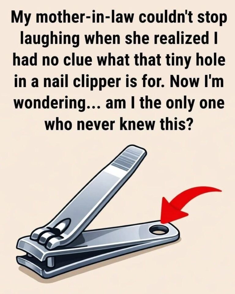 Ever Noticed That Tiny Hole on Your Nail Clipper? Here’s What It’s Actually For … see more